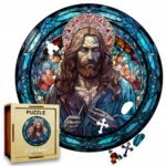Puzzle Drewniane Jezus 208 el. Układanka dla Dorosłych Katolickie v.21