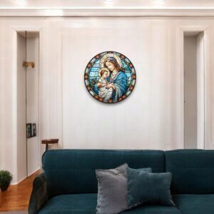 Puzzle Drewniane Maryja 208 el. Układanka dla Dorosłych Katolickie v.16