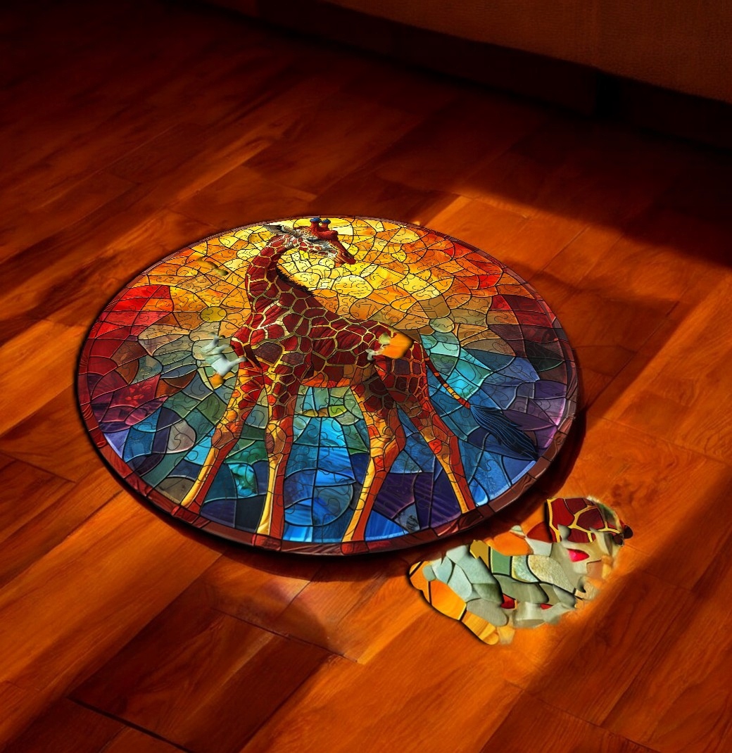 Puzzle Drewniane Żyrafa 224 el. Układanka dla Dorosłych 3D Zwierzęta v.2 Puzzle Drewniane Żyrafa 224 el. Układanka dla Dorosłych 3D Zwierzęta v.2