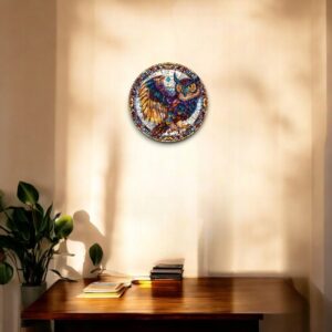 Puzzle Drewniane Sowa 150 el. Układanka dla Dorosłych Premium Zwierzęta v.4