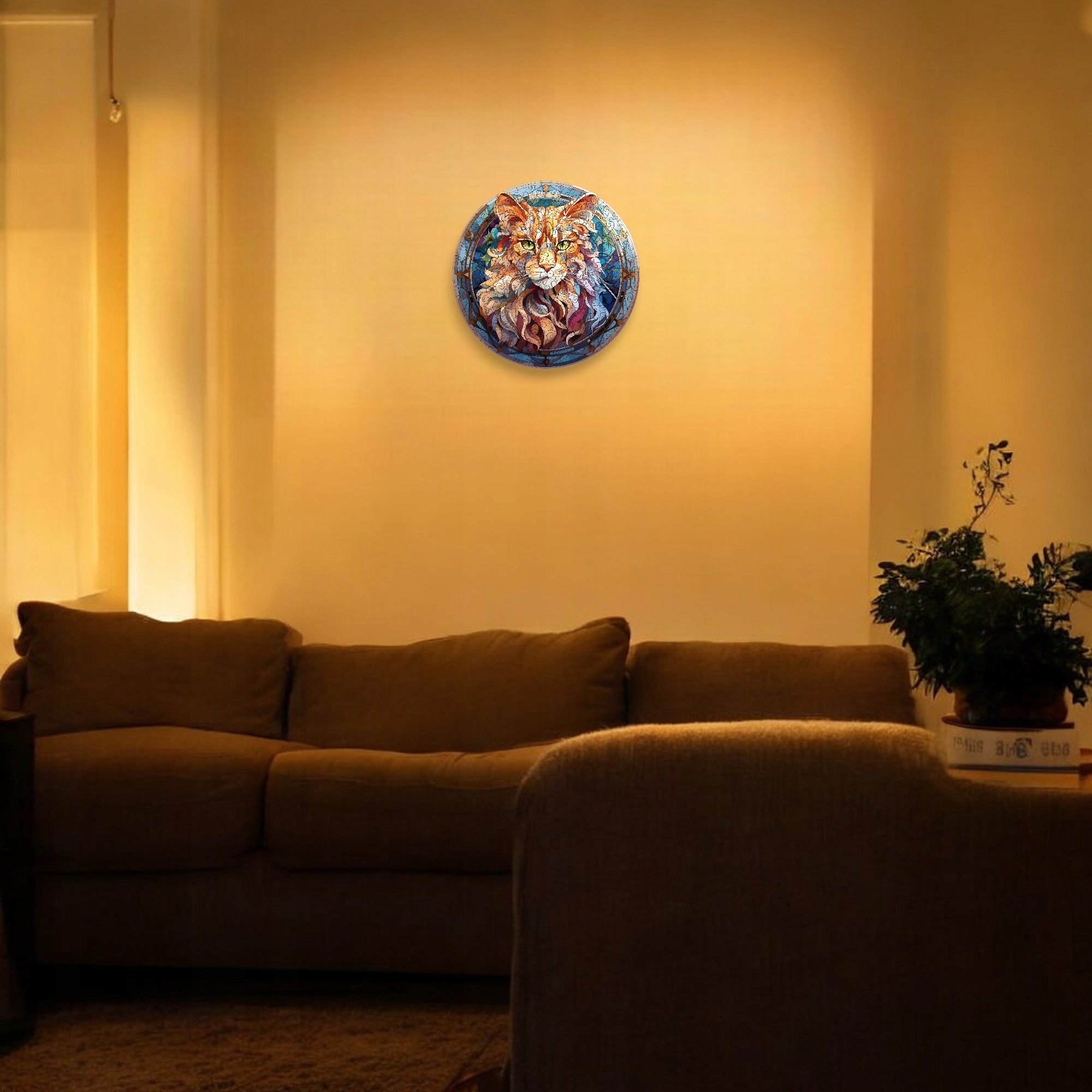 Puzzle Drewniane Kot 224 el. Układanka dla Dorosłych Premium Zwierzęta v.6 Puzzle Drewniane Kot 224 el. Układanka dla Dorosłych Premium Zwierzęta v.6