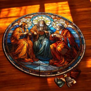 Puzzle Drewniane Trzech Króli 208 el Układanka dla Dorosłych Katolickie v.7