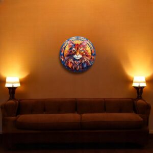 Puzzle Drewniane Kot 224 el. Układanka dla Dorosłych Premium Zwierzęta v.39