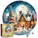 Puzzle Drewniane Boże Narodzenie 217 el. Układanka dla Dorosłych Święta