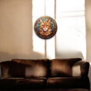 Puzzle Drewniane Kot 224 el. Układanka dla Dorosłych Premium Zwierzęta v.29