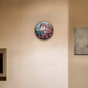 Puzzle Drewniane Jednorożec 217 el. Układanka dla Dorosłych Premium v.3