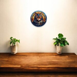 Puzzle Drewniane Kot 224 el. Układanka dla Dorosłych Premium Zwierzęta v.25