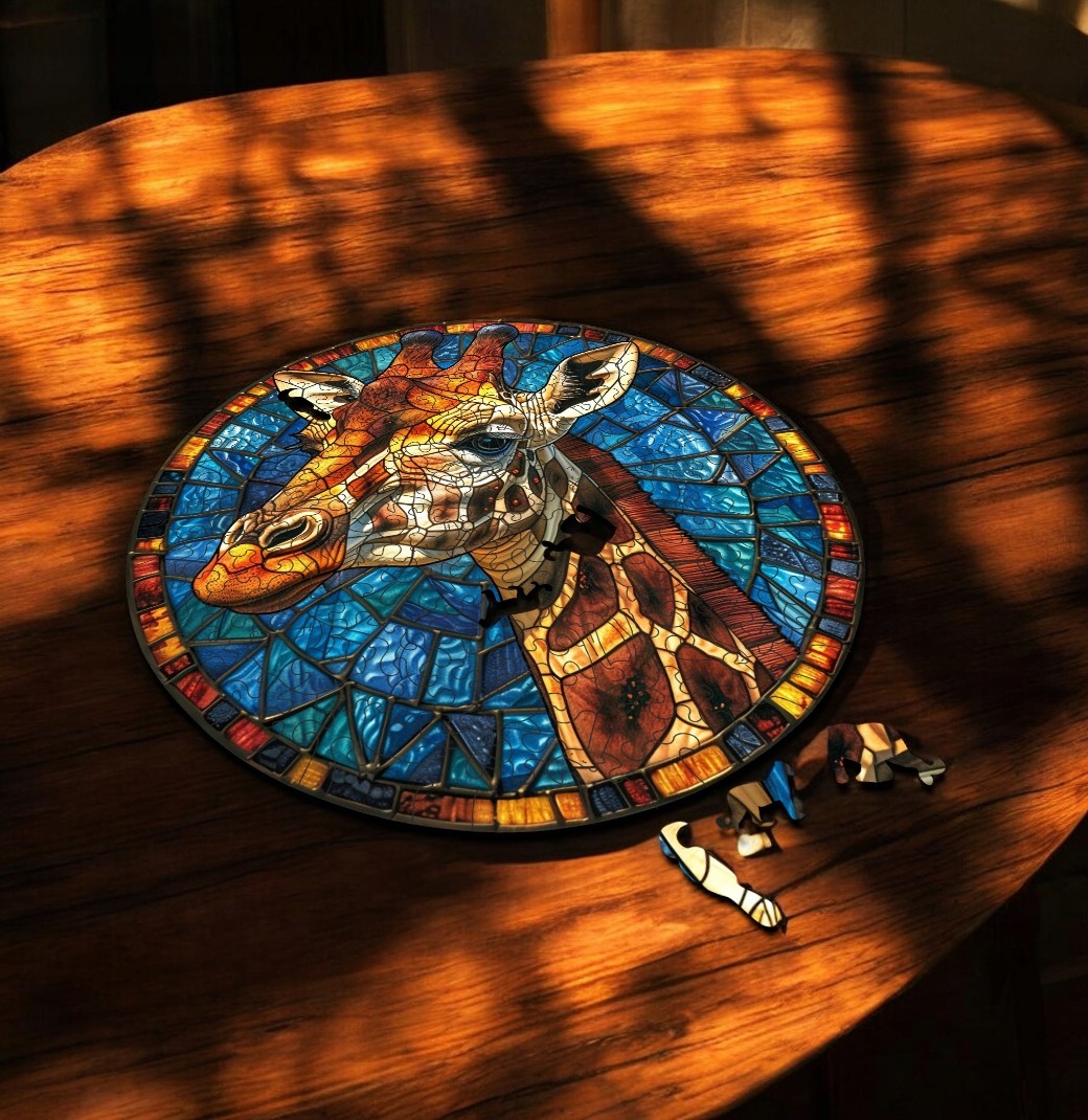 Puzzle Drewniane Żyrafa 224 el. Układanka dla Dorosłych 3D Zwierzęta v.1 Puzzle Drewniane Żyrafa 224 el. Układanka dla Dorosłych 3D Zwierzęta v.1