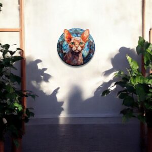 Puzzle Drewniane Kot 224 el. Układanka dla Dorosłych Premium Zwierzęta v.42