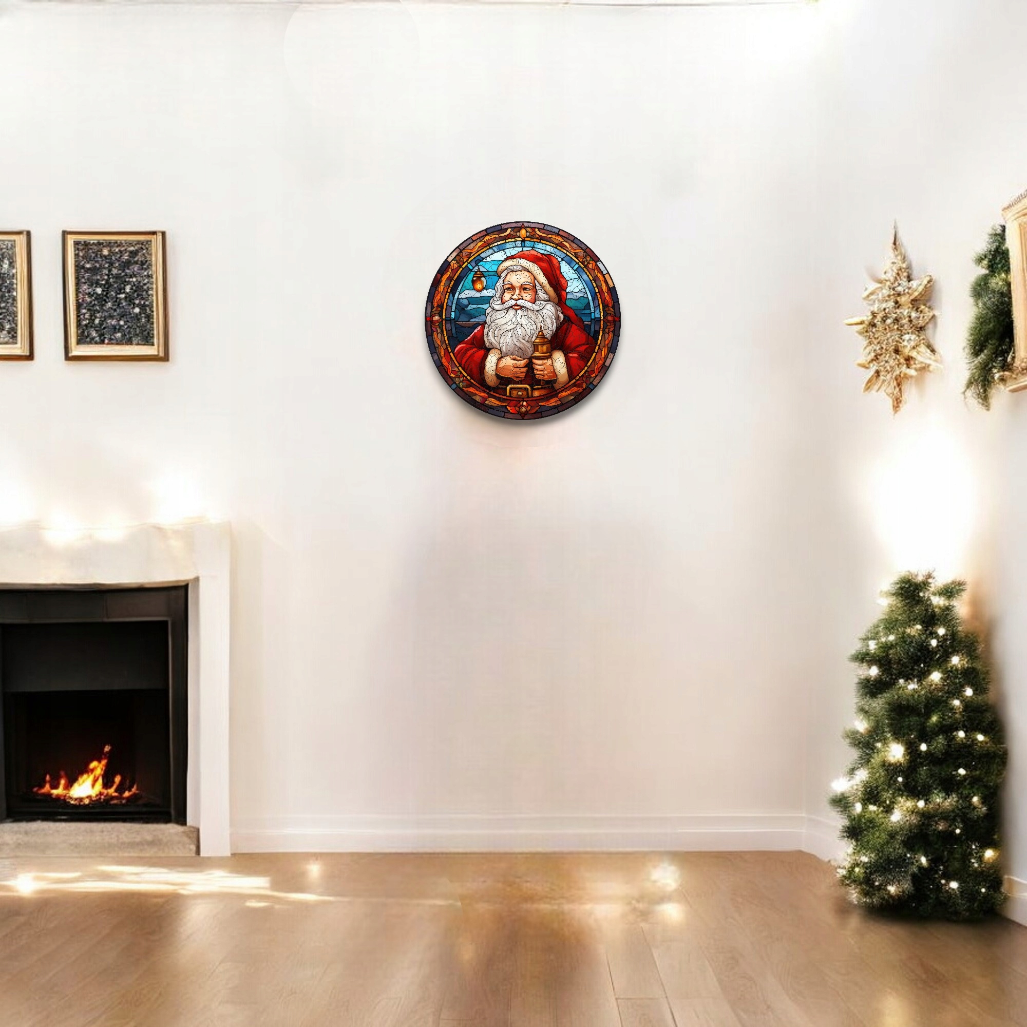 Puzzle Drewniane Święty Mikołaj 217 el. Układanka dla Dorosłych Święta Puzzle Drewniane Święty Mikołaj 217 el. Układanka dla Dorosłych Święta