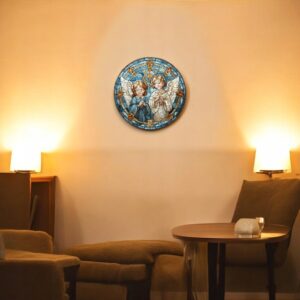 Puzzle Drewniane Aniołki 208 el. Układanka dla Dorosłych Katolickie v.28