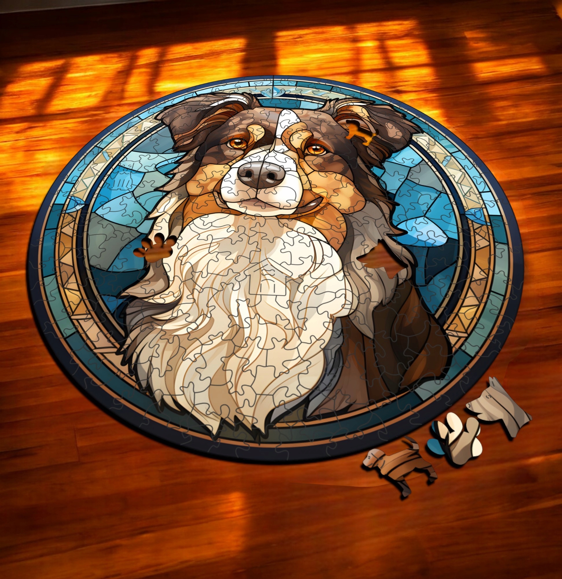 Puzzle Drewniane Pies 217 el. Układanka dla Dorosłych Premium Zwierzęta v.3 Puzzle Drewniane Pies 217 el. Układanka dla Dorosłych Premium Zwierzęta v.3