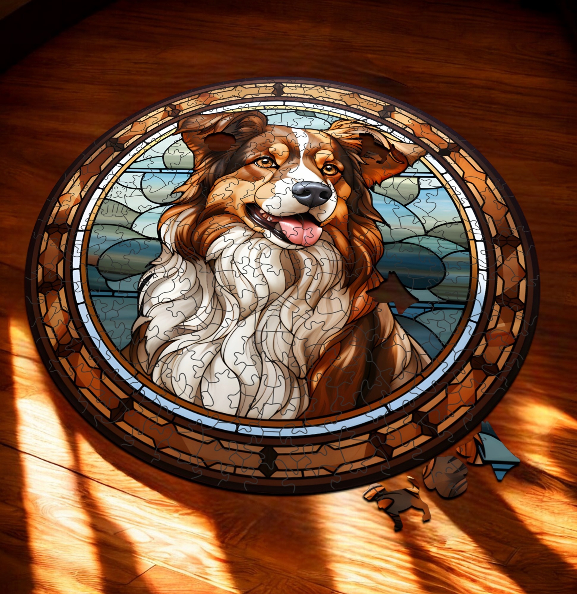 Puzzle Drewniane Pies 217 el. Układanka dla Dorosłych Premium Zwierzęta v.1 Puzzle Drewniane Pies 217 el. Układanka dla Dorosłych Premium Zwierzęta v.1