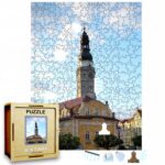 Puzzle Drewniane Miasto Bolesławiec 287 el. Układanka dla Dorosłych Premium