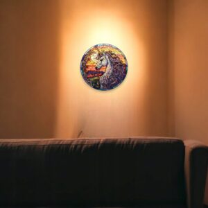 Puzzle Drewniane Jednorożec 217 el. Układanka dla Dorosłych Premium v.11