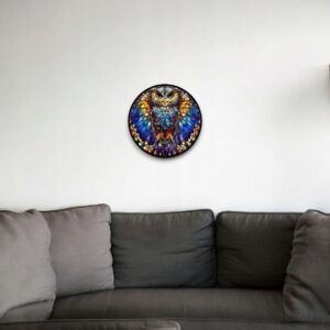 Puzzle Drewniane Sowa 150 el. Układanka dla Dorosłych Premium Zwierzęta v.6