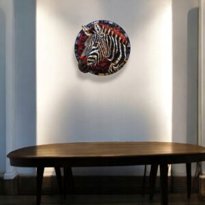 Puzzle Drewniane Zebra 224 el. Układanka dla Dorosłych 3D Zwierzęta v.4