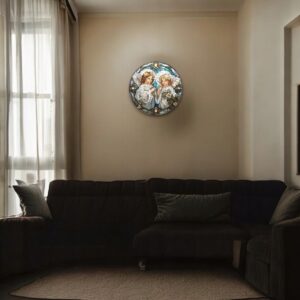 Puzzle Drewniane Aniołki 208 el. Układanka dla Dorosłych Katolickie v.4