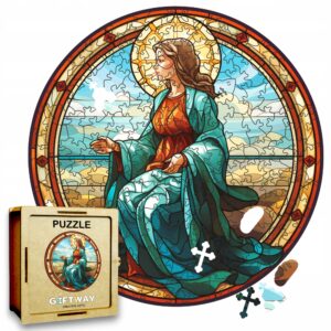 Puzzle Drewniane Maryja 208 el. Układanka dla Dorosłych Katolickie v.20