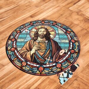 Puzzle Drewniane Jezus 208 el. Układanka dla Dorosłych Katolickie v.25