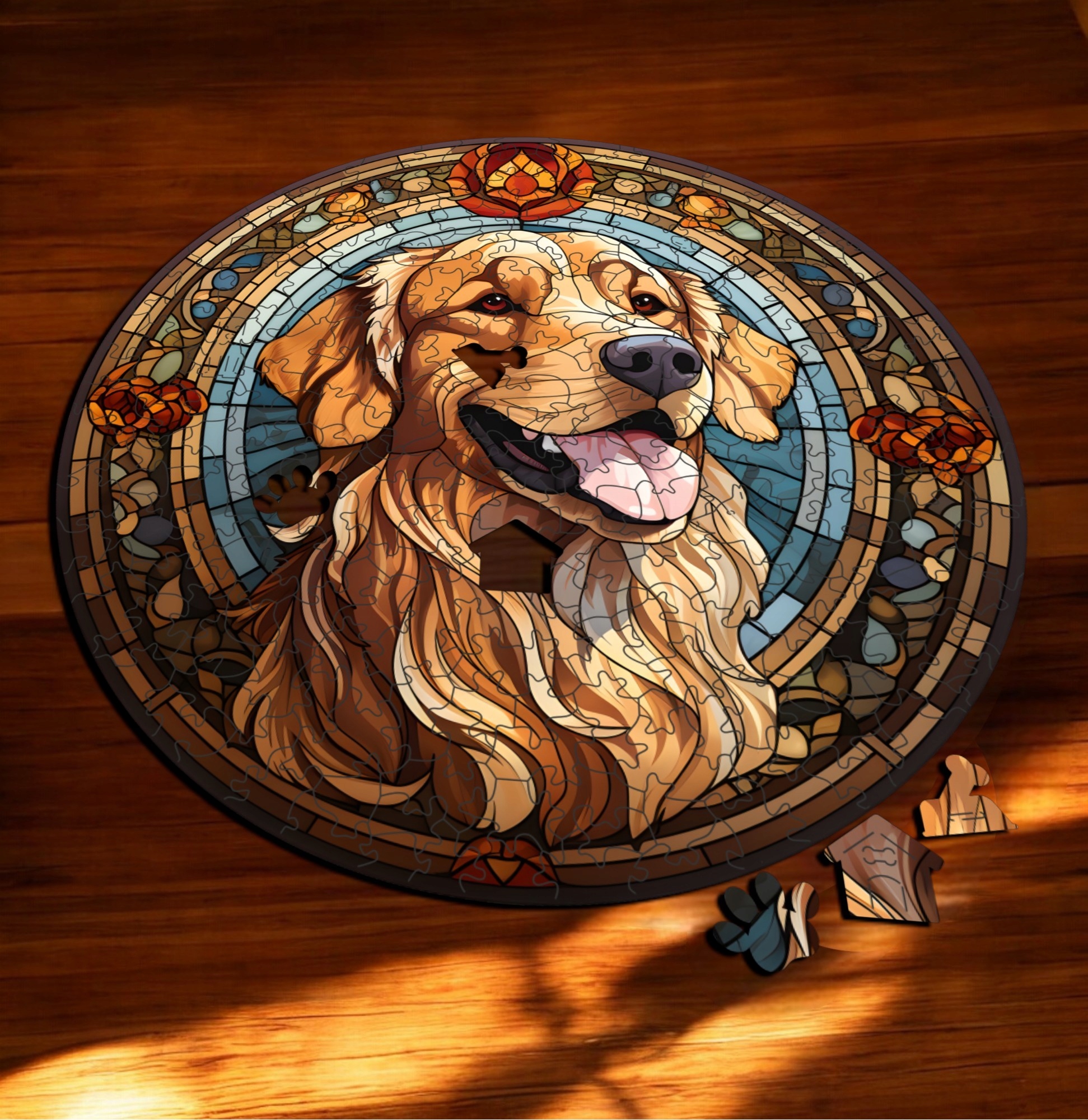 Puzzle Drewniane Pies 217 el. Układanka dla Dorosłych Premium Zwierzęta v18 Puzzle Drewniane Pies 217 el. Układanka dla Dorosłych Premium Zwierzęta v18