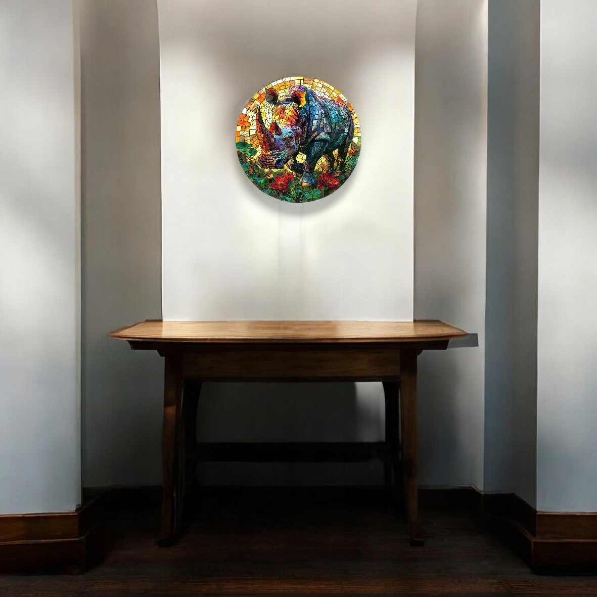 Puzzle Drewniane Nosorożec 224 el. Układanka dla Dorosłych 3D Zwierzęta v.3 Puzzle Drewniane Nosorożec 224 el. Układanka dla Dorosłych 3D Zwierzęta v.3