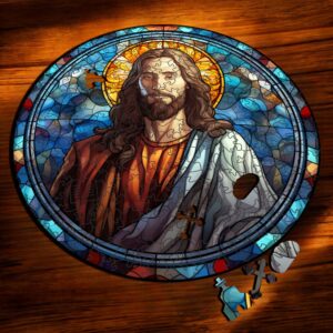 Puzzle Drewniane Jezus 208 el. Układanka dla Dorosłych Katolickie v.24