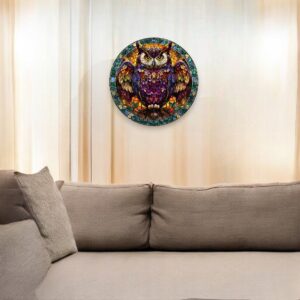 Puzzle Drewniane Sowa 150 el. Układanka dla Dorosłych Premium Zwierzęta v18