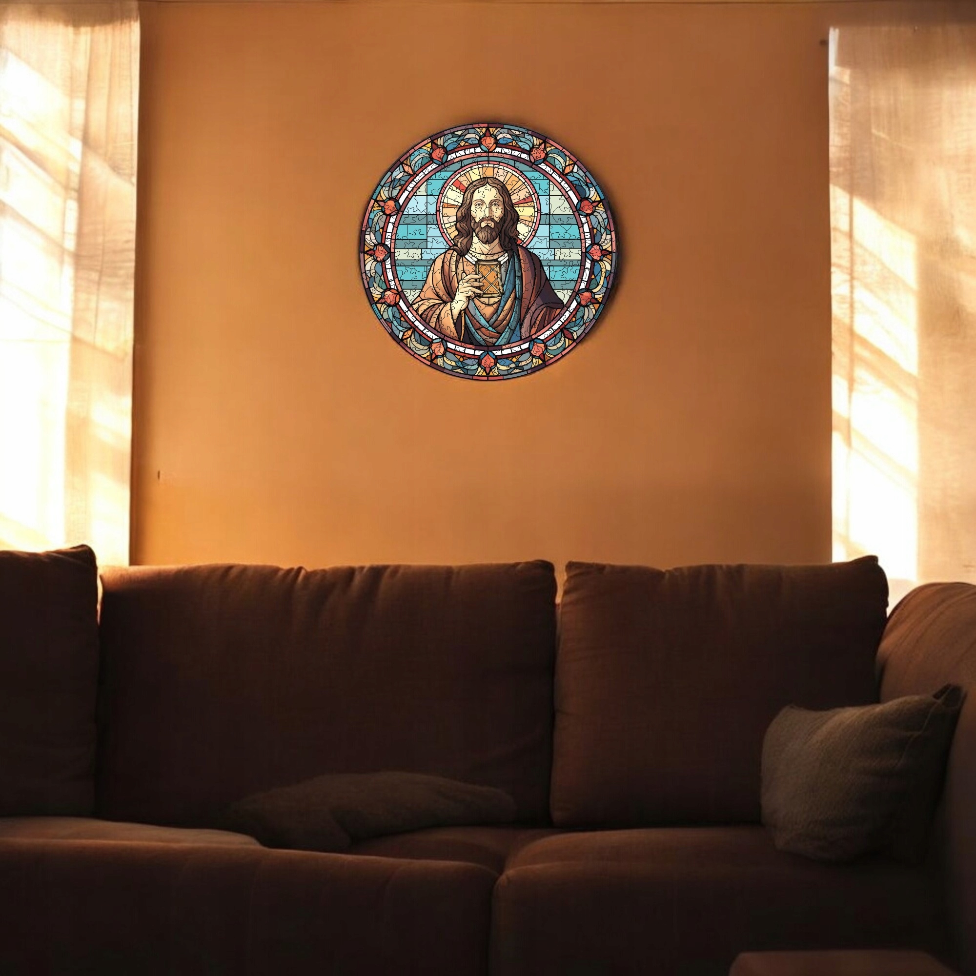 Puzzle Drewniane Jezus 208 el. Układanka dla Dorosłych Katolickie v.25 Puzzle Drewniane Jezus 208 el. Układanka dla Dorosłych Katolickie v.25