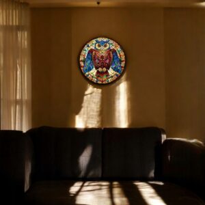 Puzzle Drewniane Sowa 150 el. Układanka dla Dorosłych Premium Zwierzęta v16