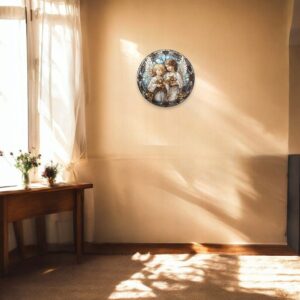 Puzzle Drewniane Aniołki 208 el. Układanka dla Dorosłych Katolickie v.1