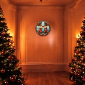 Puzzle Drewniane Świąteczne Skarpety 217 el. Układanka dla Dorosłych Święta