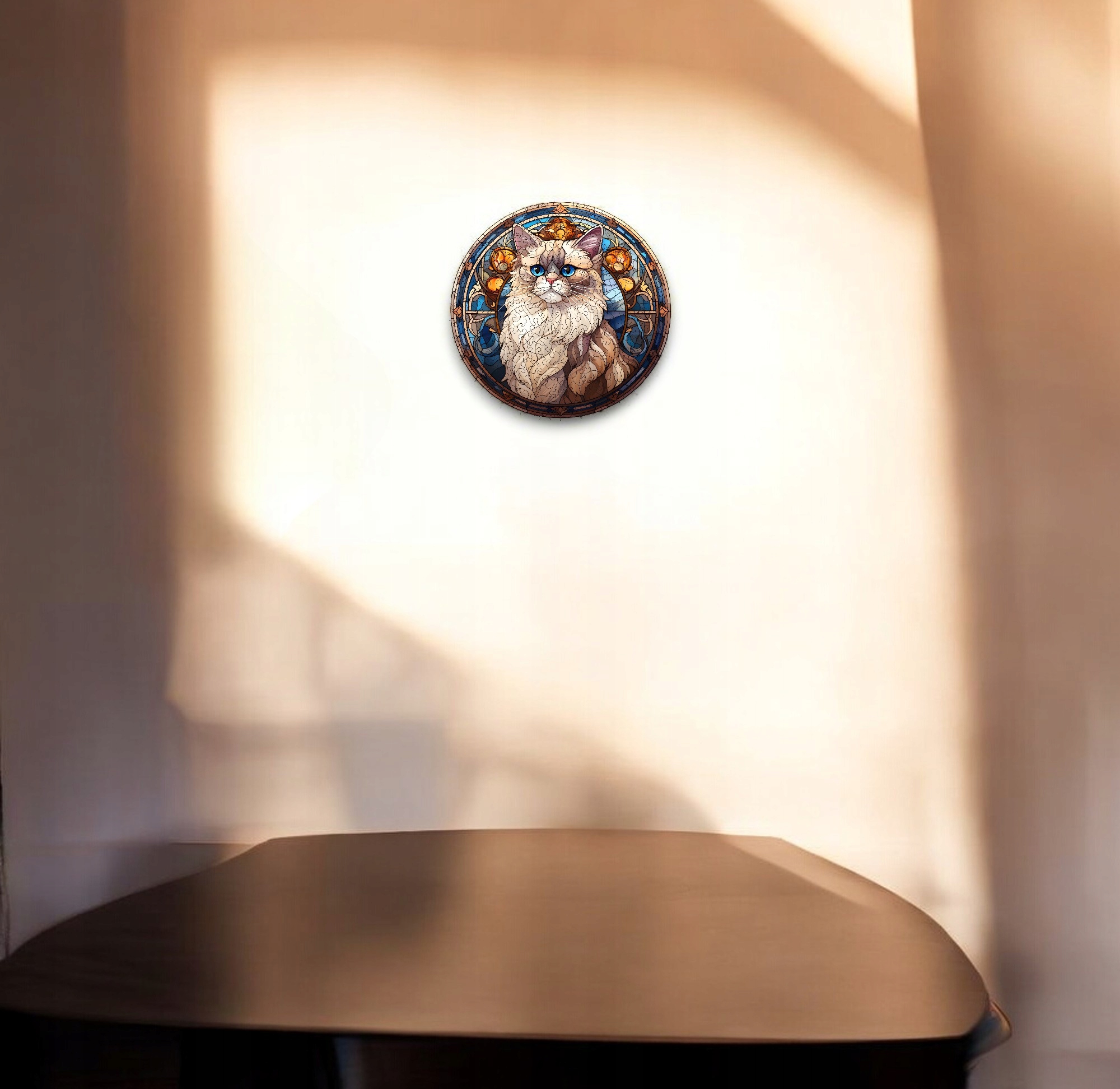 Puzzle Drewniane Kot 224 el. Układanka dla Dorosłych Premium Zwierzęta v.33 Puzzle Drewniane Kot 224 el. Układanka dla Dorosłych Premium Zwierzęta v.33