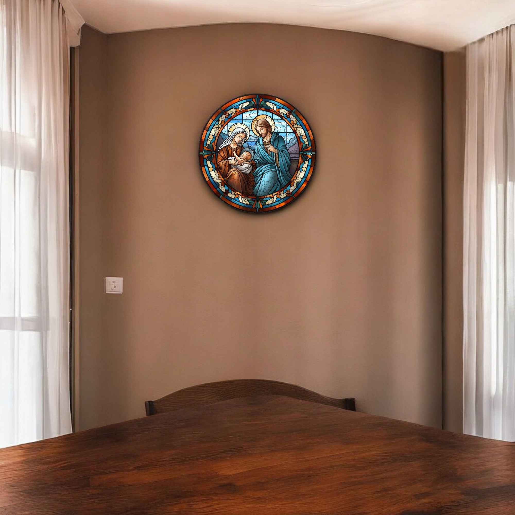 Puzzle Drewniane Stajenka 208 el. Układanka dla Dorosłych Katolickie v.14 Puzzle Drewniane Stajenka 208 el. Układanka dla Dorosłych Katolickie v.14