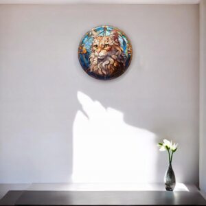 Puzzle Drewniane Kot 224 el. Układanka dla Dorosłych Premium Zwierzęta v.7