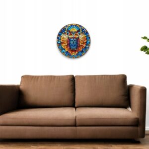 Puzzle Drewniane Sowa 150 el. Układanka dla Dorosłych Premium Zwierzęta v13