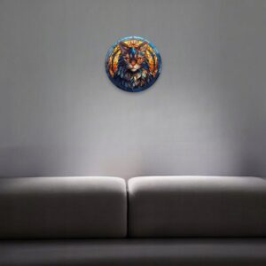 Puzzle Drewniane Kot 224 el. Układanka dla Dorosłych Premium Zwierzęta v.25