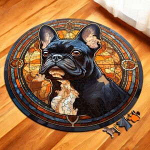 Puzzle Drewniane Pies 217 el. Układanka dla Dorosłych Premium Zwierzęta v15