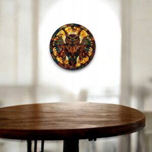 Puzzle Drewniane Sowa 150 el. Układanka dla Dorosłych Premium Zwierzęta v.7