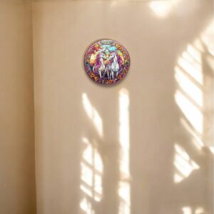 Puzzle Drewniane Jednorożec 217 el. Układanka dla Dorosłych Premium v.2