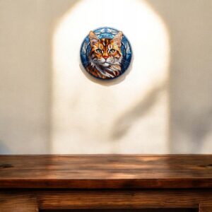 Puzzle Drewniane Kot 224 el. Układanka dla Dorosłych Premium Zwierzęta v.20