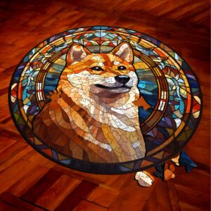 Puzzle Drewniane Pies 217 el. Układanka dla Dorosłych Premium Zwierzęta v24