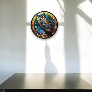 Puzzle Drewniane Sowa 150 el. Układanka dla Dorosłych Premium Zwierzęta v.8