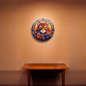 Puzzle Drewniane Kot 224 el. Układanka dla Dorosłych Premium Zwierzęta v.39