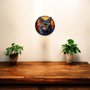 Puzzle Drewniane Kot 224 el. Układanka dla Dorosłych Premium Zwierzęta v.24