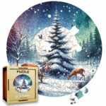 Puzzle Drewniane Boże Narodzenie 217 el. Układanka dla Dorosłych Święta v.4