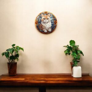 Puzzle Drewniane Kot 224 el. Układanka dla Dorosłych Premium Zwierzęta v.17