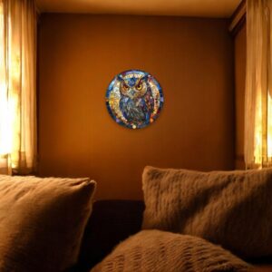 Puzzle Drewniane Sowa 150 el. Układanka dla Dorosłych Premium Zwierzęta v11