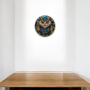 Puzzle Drewniane Sowa 150 el. Układanka dla Dorosłych Premium Zwierzęta v.1