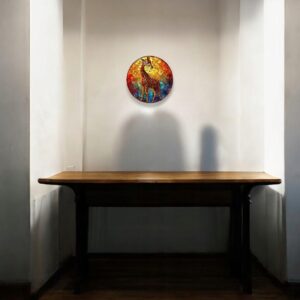 Puzzle Drewniane Żyrafa 224 el. Układanka dla Dorosłych 3D Zwierzęta v.2